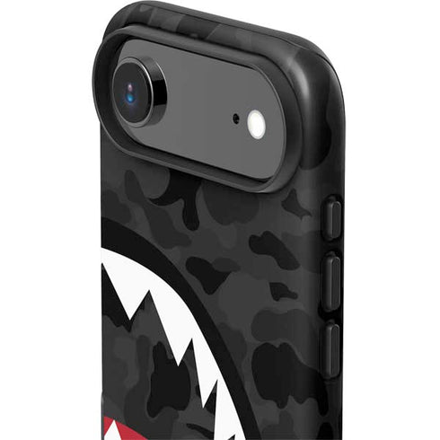 Shark Teeth Grey Street Camo iPhone 17 Air Impact Case
