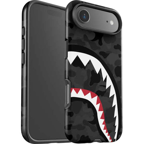 Shark Teeth Grey Street Camo iPhone 17 Air Impact Case