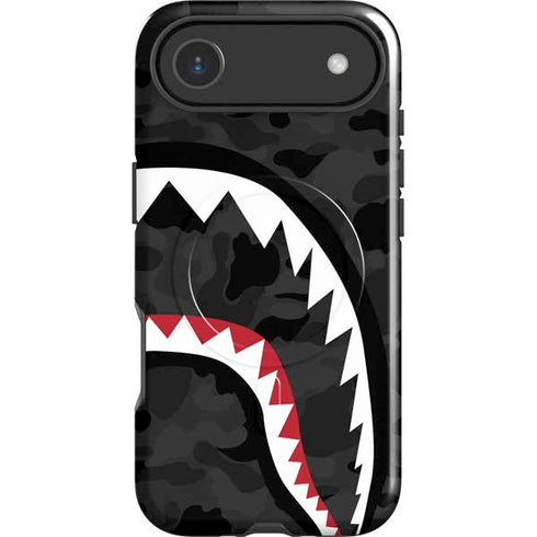 Shark Teeth Grey Street Camo iPhone 17 Air Magsafe Impact Case