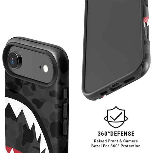 Shark Teeth Grey Street Camo iPhone 17 Air Magsafe Impact Case
