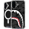 Shark Teeth Grey Street Camo iPhone 17 MagSafe Case