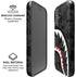 Shark Teeth Grey Street Camo iPhone 17 Magsafe Impact Case