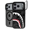 Shark Teeth Grey Street Camo iPhone 17 Pro Kickstand Case
