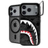 Shark Teeth Grey Street Camo iPhone 17 Pro Max Kickstand Case