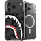 Shark Teeth Grey Street Camo iPhone 17 Pro Max MagSafe Case