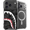 Shark Teeth Grey Street Camo iPhone 18 Pro MagSafe Case