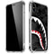 Shark Teeth Grey Street Camo iPhone X/XS Clear Case