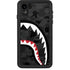 Shark Teeth Grey Street Camo iPhone Cases