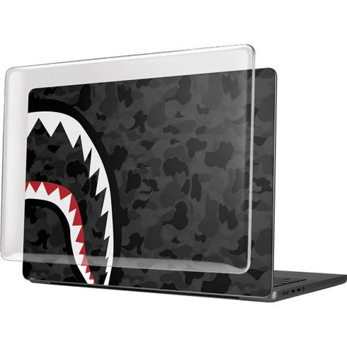 Shark Teeth Grey Street Camo MacBook Pro 14in (2021-24) Case plus Skin