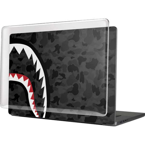 Shark Teeth Grey Street Camo MacBook Cases