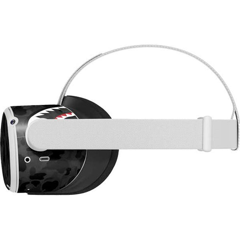 Shark Teeth Grey Street Camo Oculus Quest 2 Skin