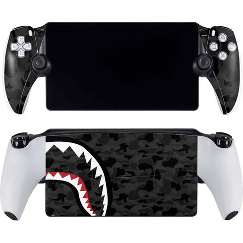 Shark Teeth Grey Street Camo PlayStation Portal Remote Player Skin