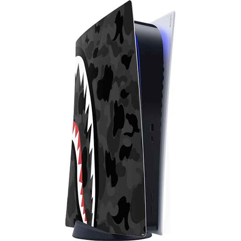 Shark Teeth Grey Street Camo PlayStation PS5 Skins