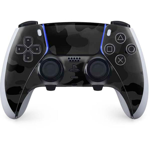Shark Teeth Grey Street Camo PS5 DualSense Edge Pro Controller Skin