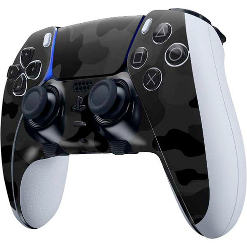 Shark Teeth Grey Street Camo PS5 DualSense Edge Pro Controller Skin