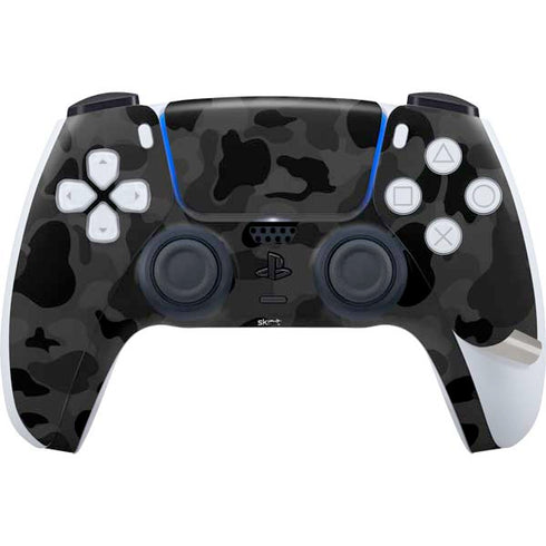 Shark Teeth Grey Street Camo PS5 Pro Bundle Skin