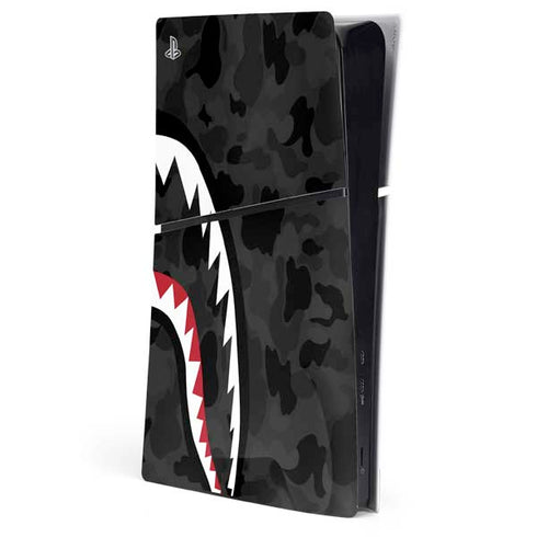 Shark Teeth Grey Street Camo PlayStation PS5 Skins