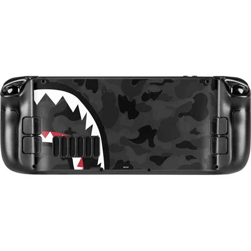 Shark Teeth Grey Street Camo Steam Deck Handheld Gaming Computer OLED Skin
