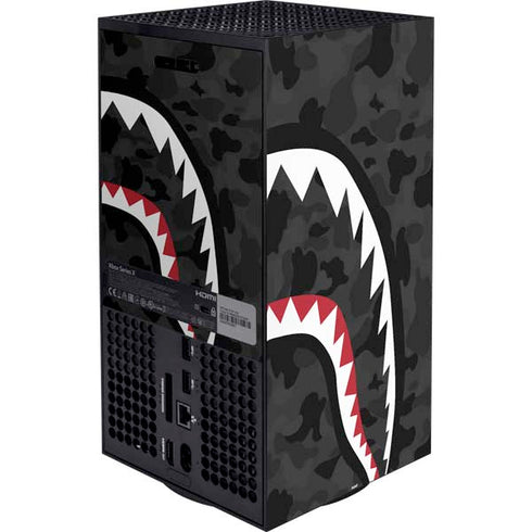 Shark Teeth Grey Street Camo XBox Series X Digital Edition Bundle Skin