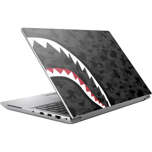 Shark Teeth Grey Street Camo HP ZBook Fury 16 G10 Skin