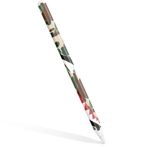 Shark Teeth Street Camo Apple Pencil (2nd Gen 2019) Skin