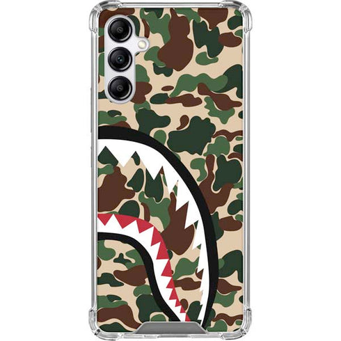 Shark Teeth Street Camo Gabb Phone 4 Clear Case