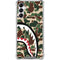 Shark Teeth Street Camo Gabb Phone 4 Clear Case
