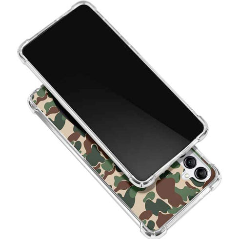 Shark Teeth Street Camo Gabb Phone 4 Clear Case