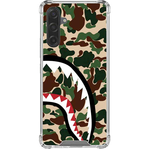 Shark Teeth Street Camo Galaxy A17 Clear Case