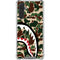 Shark Teeth Street Camo Galaxy A17 Clear Case