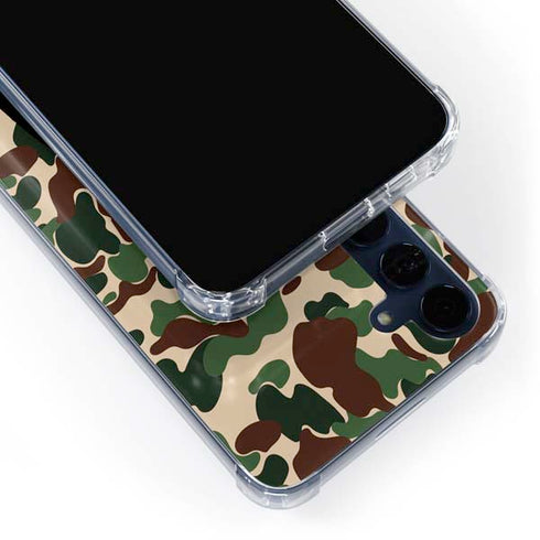 Shark Teeth Street Camo Galaxy A35 5G Clear Case