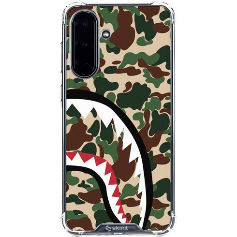 Shark Teeth Street Camo Galaxy A36 5G Clear Case