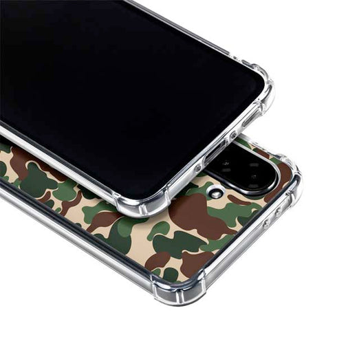 Shark Teeth Street Camo Galaxy A36 5G Clear Case