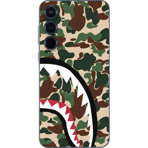 Shark Teeth Street Camo Galaxy A55 5G Skin