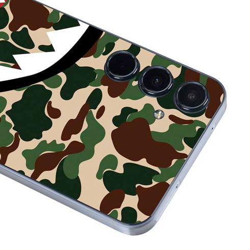 Shark Teeth Street Camo Galaxy A55 5G Skin