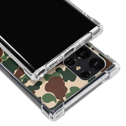 Shark Teeth Street Camo Galaxy S23 Ultra Clear Case