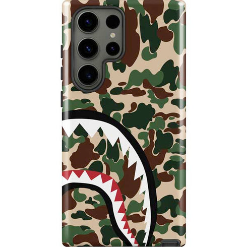 Shark Teeth Street Camo Galaxy S23 Ultra Pro Case