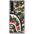 Shark Teeth Street Camo Galaxy S24 FE Clear Case