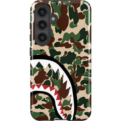 Shark Teeth Street Camo Galaxy S25 Impact Case