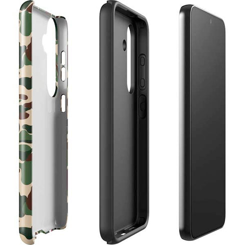Shark Teeth Street Camo Galaxy S25 Plus Impact Case
