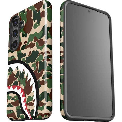 Shark Teeth Street Camo Galaxy S25 Plus Impact Case
