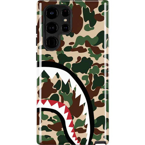 Shark Teeth Street Camo Galaxy S25 Ultra Impact Case