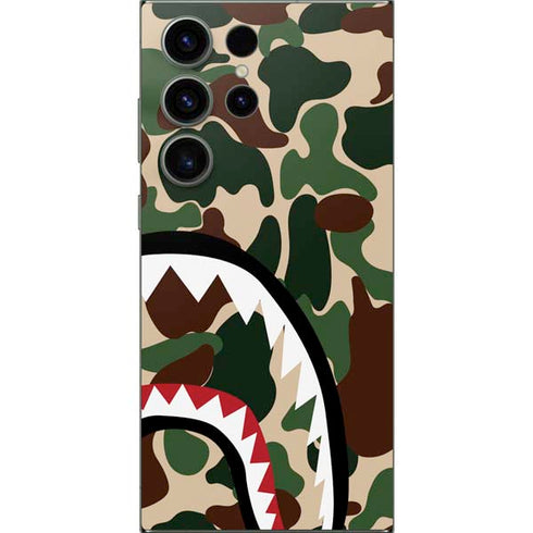 Shark Teeth Street Camo Galaxy S24 Ultra Skin