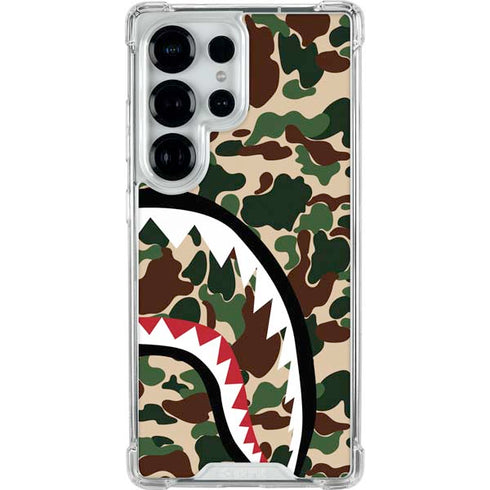 Shark Teeth Street Camo Galaxy S26 Ultra Clear Case