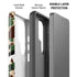 Shark Teeth Street Camo Galaxy S26 Ultra Impact Case