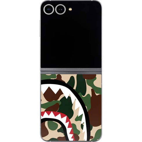 Shark Teeth Street Camo Galaxy Z Flip6 Skin