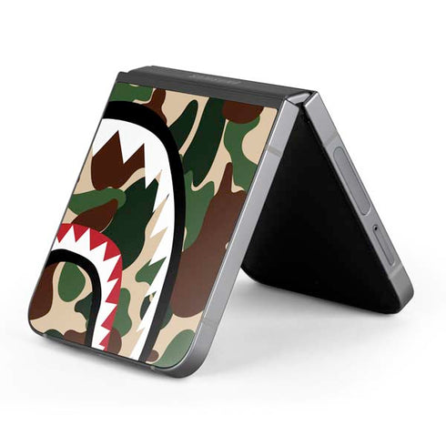 Shark Teeth Street Camo Galaxy Z Flip6 Skin