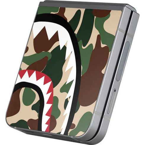 Shark Teeth Street Camo Galaxy Z Flip6 Skin