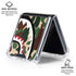 Shark Teeth Street Camo Galaxy Z Flip7 Clear Case