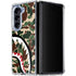 Shark Teeth Street Camo Galaxy Z Fold5 5G Clear Case